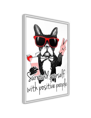 Poster  Positive Bulldog